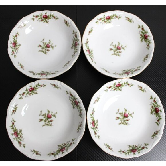 4 Johann Haviland Traditions Fine China Soup Bowls - Picture 3 of 5